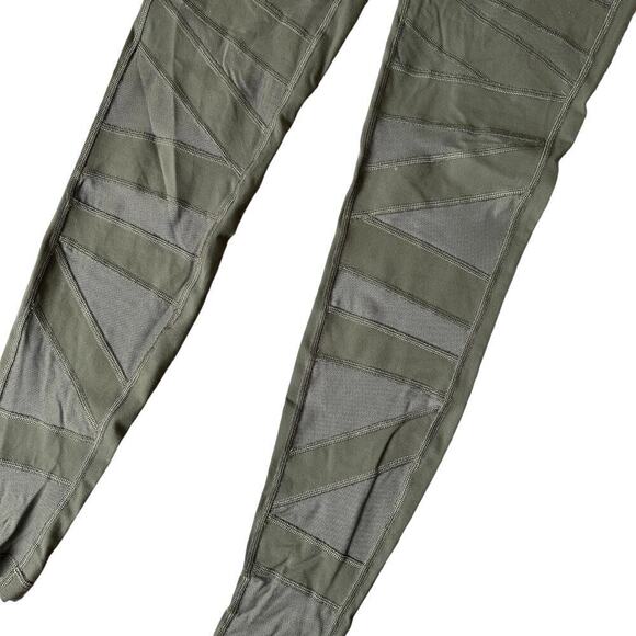 Lululemon Wunder Under Pant Tech Mesh 28" size 6 legging skinny sage green - Picture 4 of 9